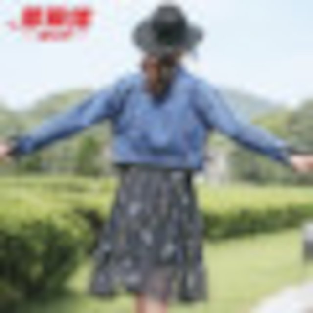 [해외]W144DF2 앨리스 카우보이 재킷 여성 짧은 단락 봄과 가을 홍콩의 새로운 신선한 슈퍼 화재 재킷 의 2018 새로운 한국어 버전