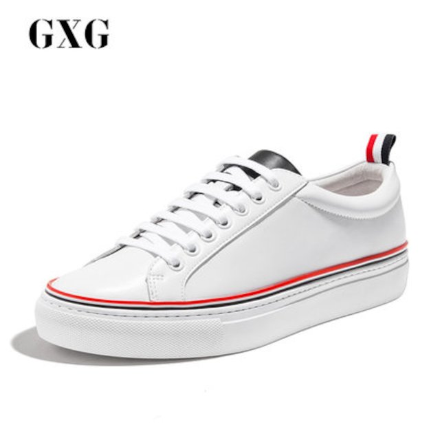[해외]W144FB1 GXG 남성 신발 봄 신발 남성 조수 신발 새로운 캐주얼 신발 보드 신발 흰 신발의 한국어 버전 171850002