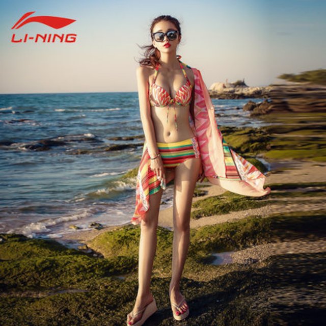 [해외] 라이닝 여성 여름 3 피스 섹시한 비키니 수영복